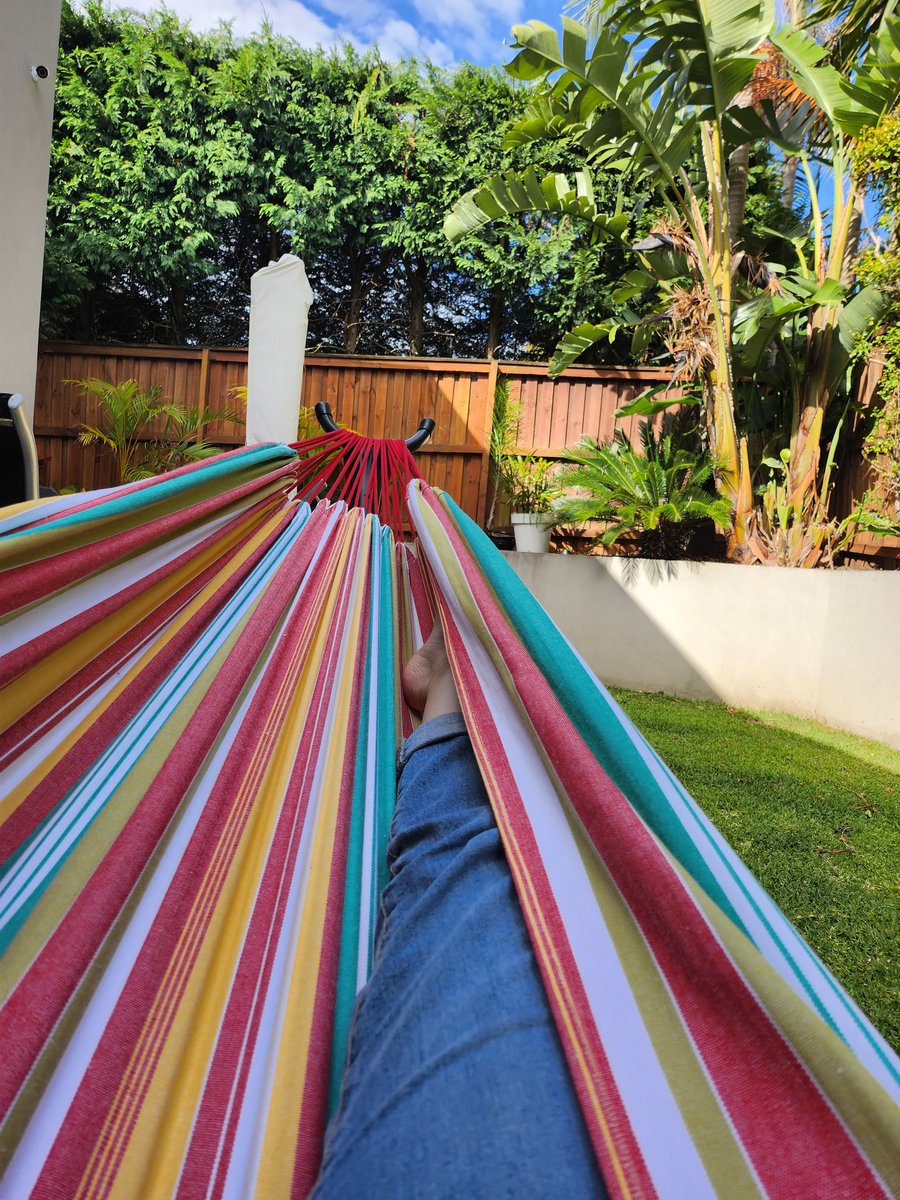 I'm living my biggest dream (posting from hammock)