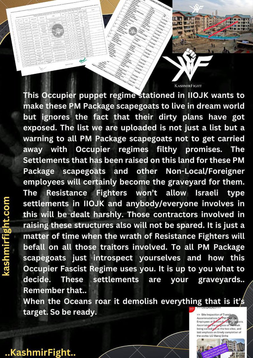 yogi_muktesh's tweet image. लगातार जिस तरीक़े से कई दिनों से नाम के साथ #Hitlist जारी किए जा रहे है, कश्मीरी हिंदुओं के लिए घाटी मे डर का माहोल बनाया जा रहा है।
#PMPackageEmployees 6 महीनों से अपने परिवार की हिफ़ाज़त माँग रहे है मगर कोई सुनने को तैयार नहीं।
सरकार कड़ा संज्ञान ले, इन्हें बलि का बकरा ना समझे।