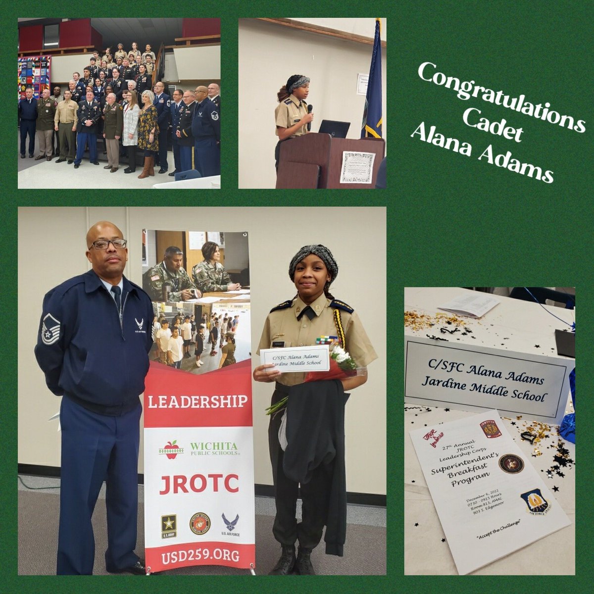 So PROUD of these two! <a href="/WichitaUSD259/">Wichita Public Schools</a> #WPSProud <a href="/JardineSTEM/">JardineJaguars</a>