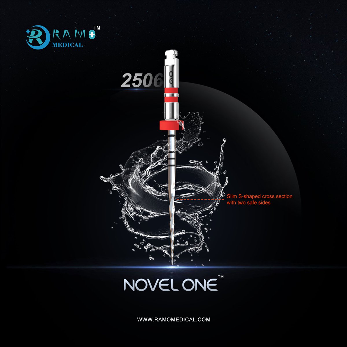 RamoMedical's tweet photo. 𝙍𝘾𝙎 𝙉𝙤𝙫𝙚𝙡 𝙊𝙣𝙚 𝙁𝙞𝙡𝙚 
Unique design of Slim S-shaped cross section with two safe sides, super cutting efficiency. you are worth trying!👍🏻
#RamoMedical #NovelOne #OneFile https://t.co/ZFZ1tIPtgV