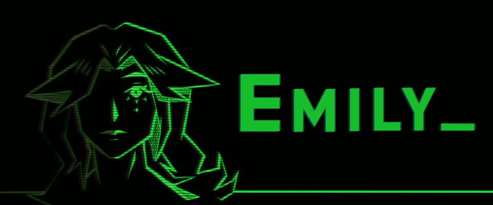 War_On_Boredom's tweet photo. Now Emily_ has a Logo! it may change before release but I'm pretty happy with it
Another member of the team made the design for Emily, you can find her on Instagram @ wo0onder
what do you think about it?
#Emily_ #indiegame #gamedev #gamedev #IndieGameDev #videogameart #gameart https://t.co/5STG8dhU80