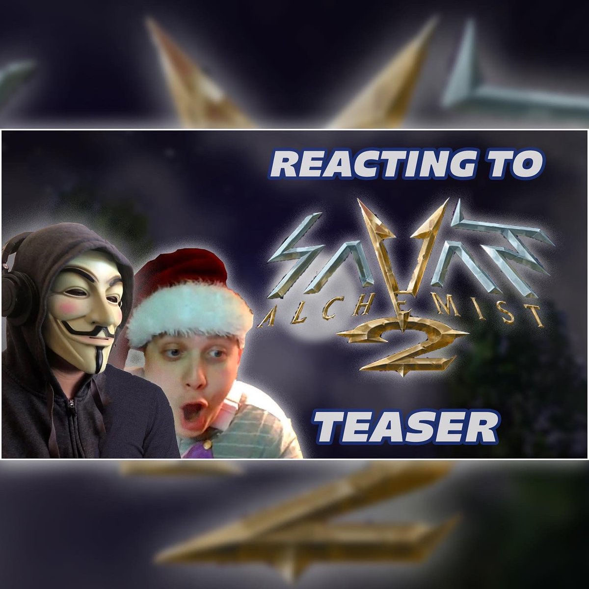 zorrokult's tweet photo. Me and my friend here react le new Alchemist 2 teaser by Savant, got a little more something on the 12th to celebrate the release as well :0 but in the meantime I give my thoughts on it
#savant #savantalchemist #alchemist2 #aleksandervinter
https://t.co/0hLXSOxoh5 https://t.co/Qs0ie6t0g8