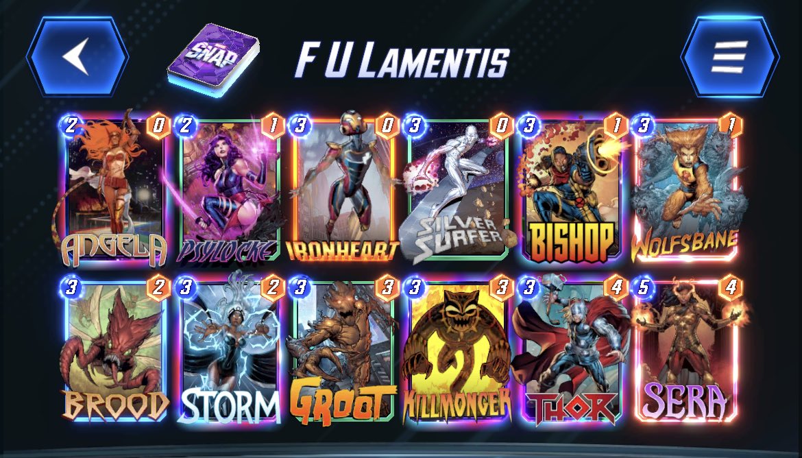 HalfBump's tweet photo. Caved in after losing too many cubes and made a Lamentis deck, randomly tossing in cards and it’s worked out pretty well! https://t.co/f8wEMxwxkl