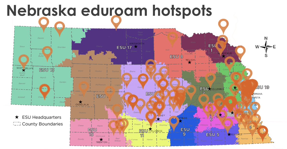 Enjoy eduroam at Nebraska schools this holiday season! Download the eduroam Companion app stop find hotspots around the globe eduroam.org/eduroam-compan…