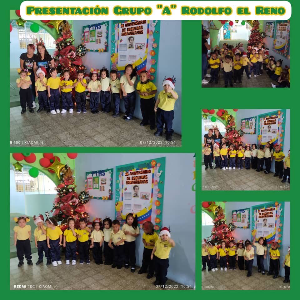 ceinmaelisa's tweet photo. Canto de villancicos ✨👏🏻🥳 #RodolfoElReno🦌🔴  #BurritoSabanero #FuegoAlCañon🔥 @ZonaEducTachira @coordinicial @Div_Ini_Pri_Esp @Berzabethg1 @MPPEDUCACION https://t.co/irL7crVihP