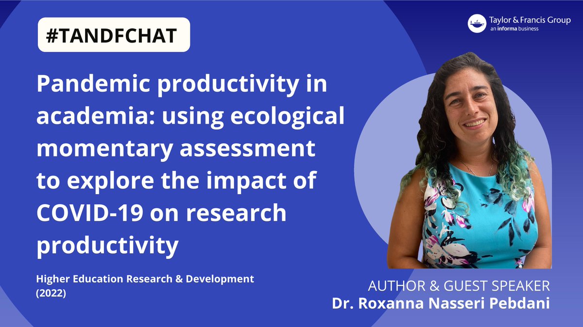 tandfonline's tweet image. Dr. Roxanna Nasseri Pebdani’s study on the gendered inequities of the COVID-19 pandemic on productivity is a must-read for all #AcademicParents.

Read the full article: tandfonline.com/doi/full/10.10…

@RoxyPebdani @HERDjournal #Momademia #AcademicMums #AcademicMoms