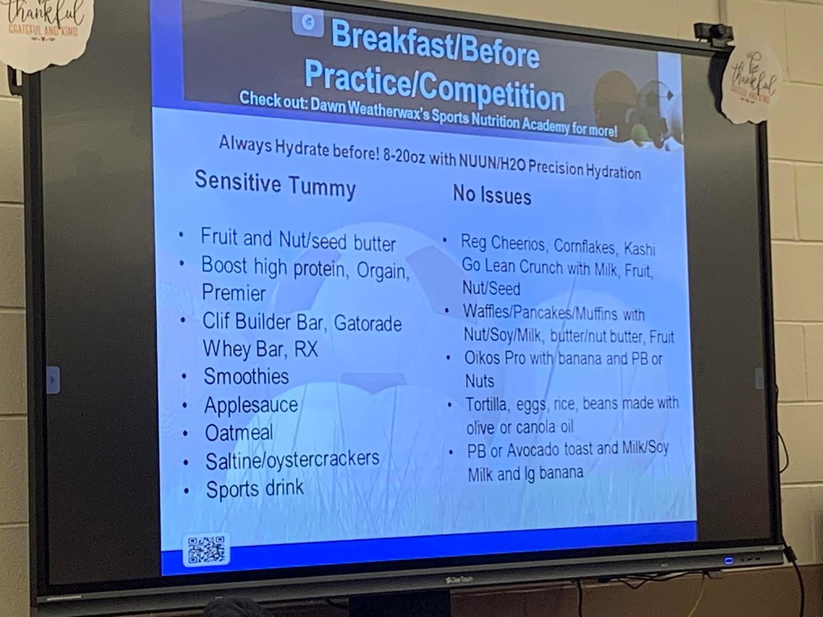 AikenFalcons's tweet photo. ICYMI: As part of our partnership with Walton Mobile Healthcare Solutions, @sn2go spoke to Aiken coaches and students on the importance of fueling your body for recovery and for academic and athletic performance including real life examples on how. #KnowBetterBeBetter https://t.co/6Yo5NCSrlq