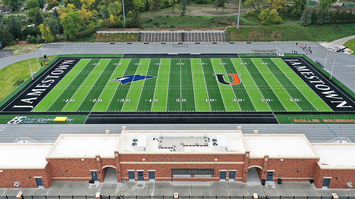 Christian0will's tweet photo. After a good talk with @Coach_Challeen I am very excited to announce that I have been offered a scholarship opportunity to play football at the University of Jamestown! #jimmiepride #chopandcarry @JimmieKnight https://t.co/tkplu2PHky