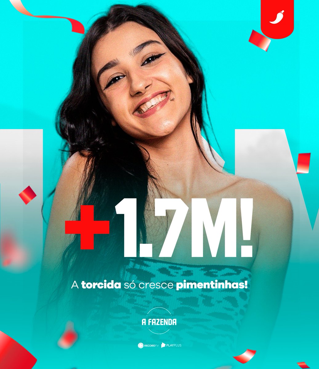 biamiranda's tweet photo. Enquanto a votação não abre, é hora de comemorar esse marco 🎉 Bia ultrapassou ➕️ de 1,7M de seguidores no Instagram. Ela merece! #ProvaDoFazendeiro https://t.co/CGN5ZYfhw4