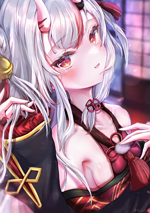 #今年も残りわずかなので今年一番伸びた絵を貼る見た絵描きさんも強制でやる酔っちゃった余でした#百鬼絵巻 