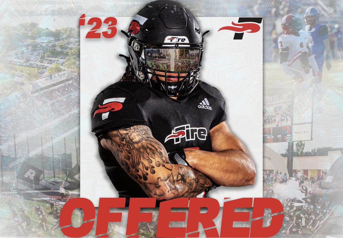 cBrad_17's tweet photo. Honored to receive an offer from @seufirefootball 🔴⚫️ 🔥@coachTDodd @RI5E_Sports @Sarasota_FB @RecruitSarasota @RSimmons5172 @ReshardSimmons https://t.co/M4wqWDmXlP