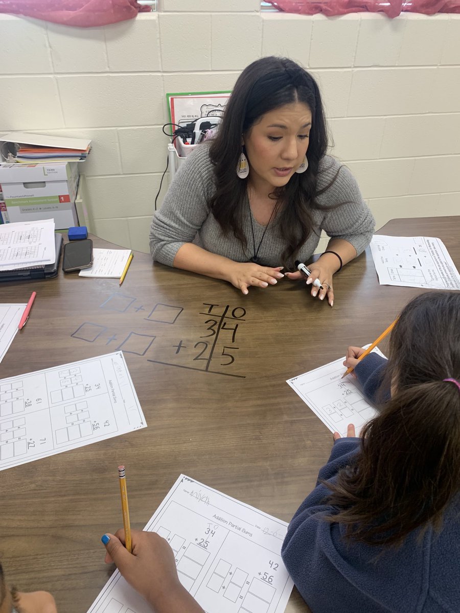 lorimshaw's tweet photo. What a treat to spend time with this teacher and her students.  She is a master at small groups, differentiation, and stations.  ⁦@AguilarLearning⁩ is one of a kind.  #RootEdWernli ⁦@NISDWernli⁩ ⁦@mrsfeldt5⁩ #NISDELEMMath https://t.co/vChR0gUUwV