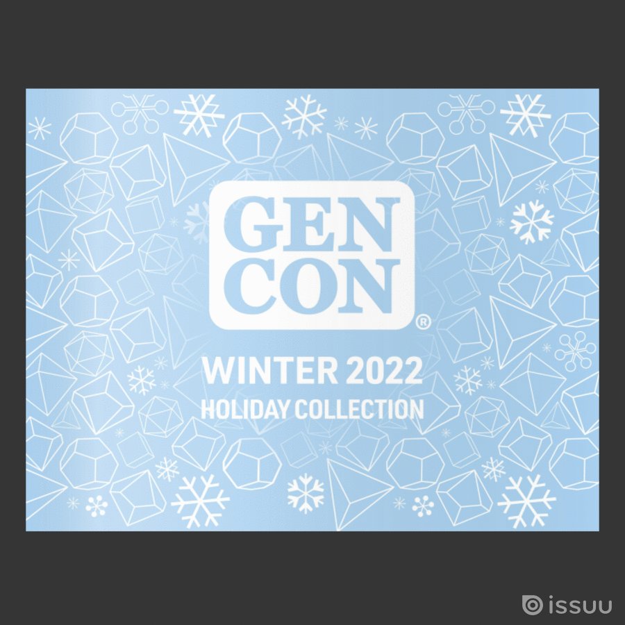 There is still time to get the perfect gift for every gamer in your life!

Shop from Gen Con partners and support the tabletop gaming community. With gear for tabletop fans, ornaments, bags, specialty dice, holiday sweaters and more.
 🔗 bit.ly/3tSmUh6

#GenCon