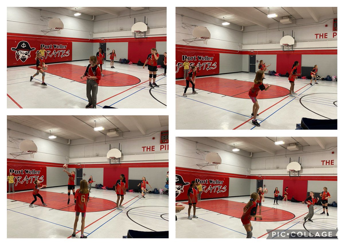 ChilcottMrs's tweet photo. The Junior Girls Tripleball team has been having a great season! We are so proud of their skill development, teamwork and sportsmanship! 🏐 @PortWellerPS #tripleball #dsbn #schoolsports https://t.co/BJEJcmYndO