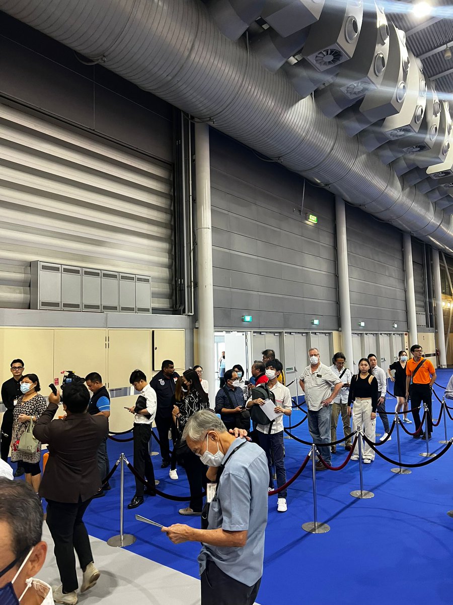 DisasterXAsia's tweet photo. WE ARE OPEN FOR 𝐃𝐀𝐘 𝟐 !! 📢📢

Today is your LAST CHANCE to attend the Natural Disaster Expo, at Singapore EXPO (Hall 3), we look forward to see you here!

#NDEAsia #NDEA22 #singapore https://t.co/znLGOwNrpx
