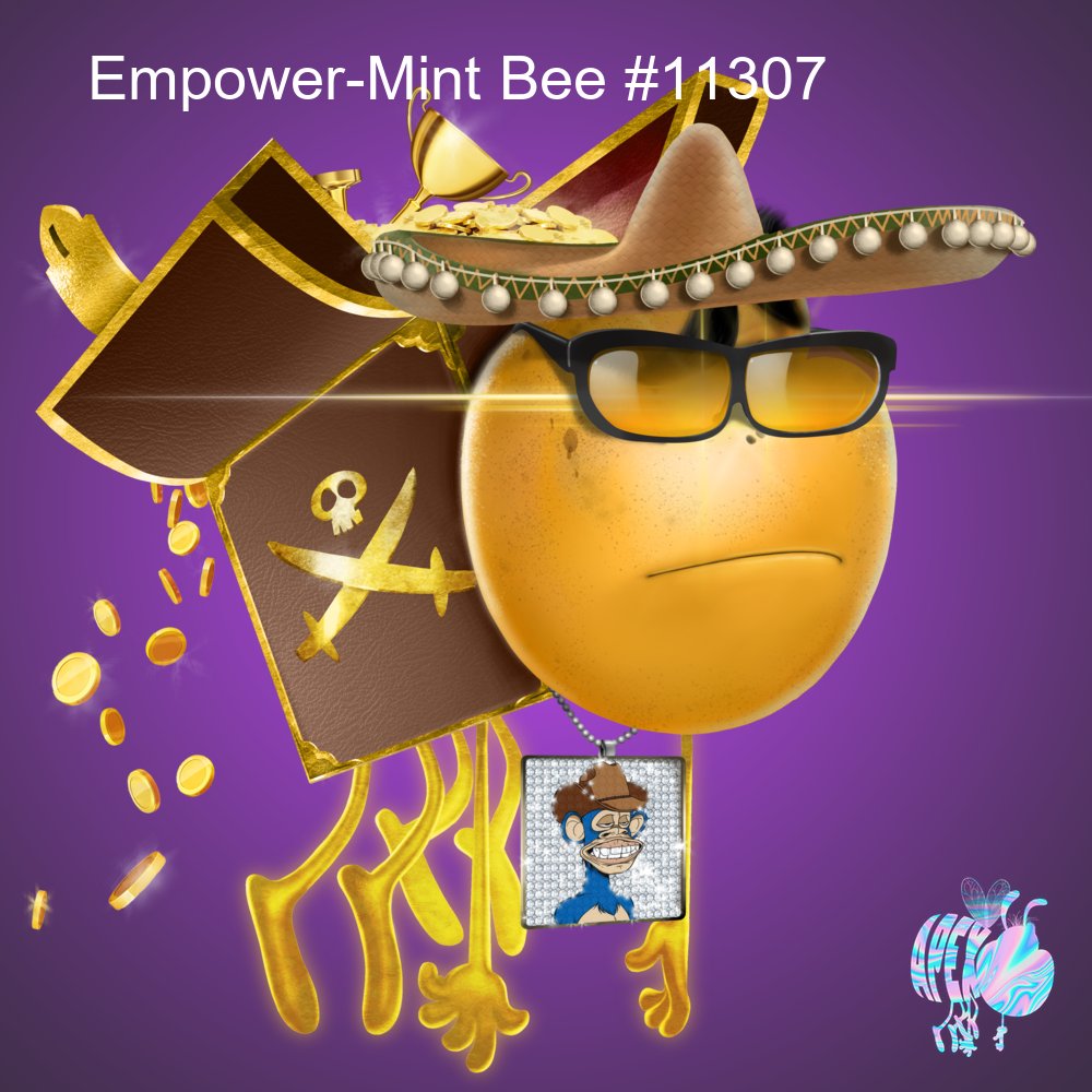 🐝SBU Bee #11306 (Rarity Rank 62)
🔥Has sold at auction today for:🔥
➡️6,890.00 $BHNY⬅️
💎(5.6745 #ETH)
💎($6,959.85 USD)
From socialbees.io
#NFTs #NFTCommmunity
Get a DAO Membership Bee for yourself at:
opensea.io/collection/soc…