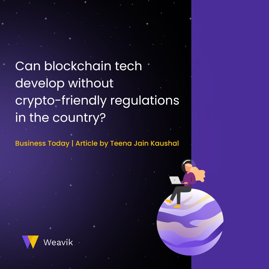 ➡️💡 Some countries have already taken action and are considered crypto-friendly. For others, there is still a lot to be improved upon/worked through for the ecosystem to grow.

businesstoday.in/crypto/story/c…

#blockchain #crypto