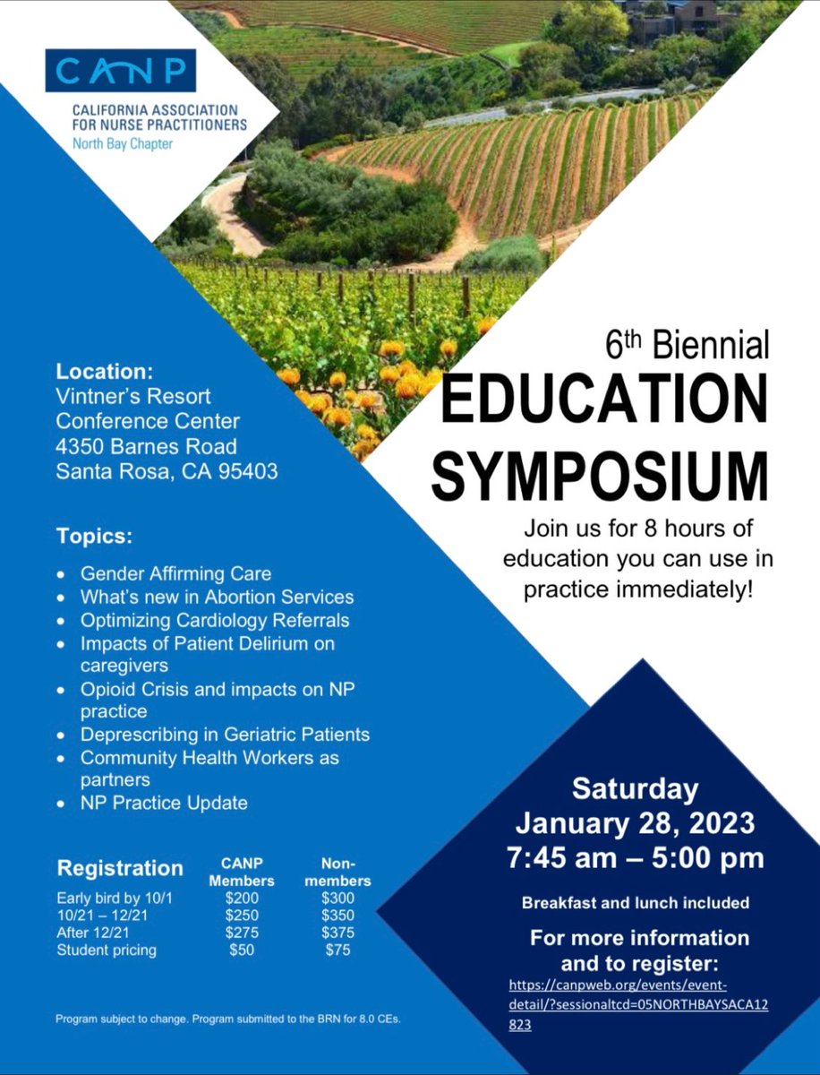 canpsfbayarea's tweet photo. Join us for North Bay's Education Symposium in January! https://t.co/nY1lLG5OAE