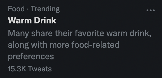 ashleyfeinberg's tweet photo. never thought i'd see the day, but i miss the twitter trends summary guy—an artist ahead of their time and we treated them like dirt https://t.co/uKbBoDVrRs
