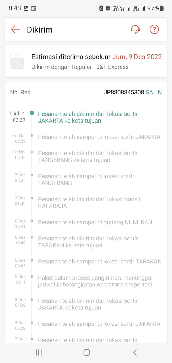 Kata_Deva's tweet photo. @ShopeeCare ini kemana barang saya ???? https://t.co/Dt1PFiLGd1