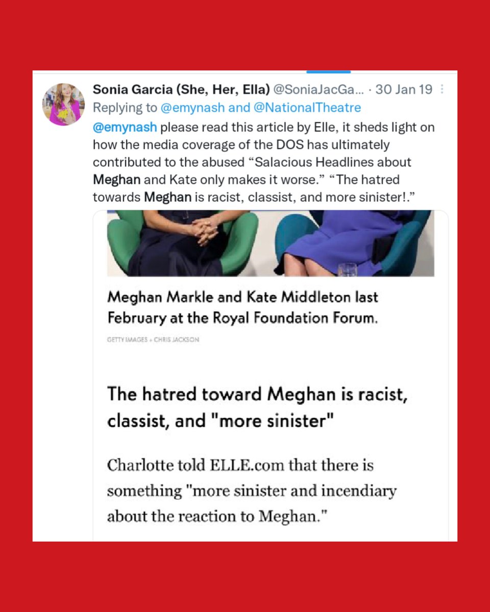 korellamatters's tweet photo. Recollections about the fake #HelloToKindness campaign Emily Nash editor of Hello Magazine started just to use Meghan to get attention for Kate! Isidious and evil! Pretend to help Victim while aiding and abetting the abusers! #MeghanMarkle #PrinceHarry #HarryandMeghanonNetflix https://t.co/eW6pJDAX2K