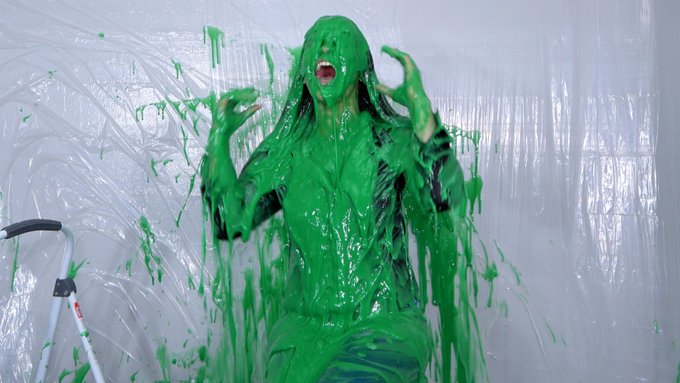 Now available for download at a reduced price! Meredith is blasted with gunge, click for the trailer https://t<a href="/tag/pee"class="tags"><span>#pee</span></a><a href="/tag/jeanswetting"class="tags"><span>#jeanswetting</span></a><a href="/tag/peeyourpants"class="tags"><span>#peeyourpants</span></a>
