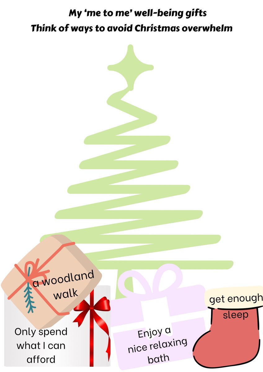 excinclusive's tweet photo. At #HappyMondaysTogether this week we thought about ideas to help us avoid pre-Christmas overwhelm
It can be a busy & stressful time for some of us so we thought of a few “me to me wellbeing gifts” to try
Maybe you could help us think of other ideas & add them in the comments https://t.co/UfCZCNH0SE