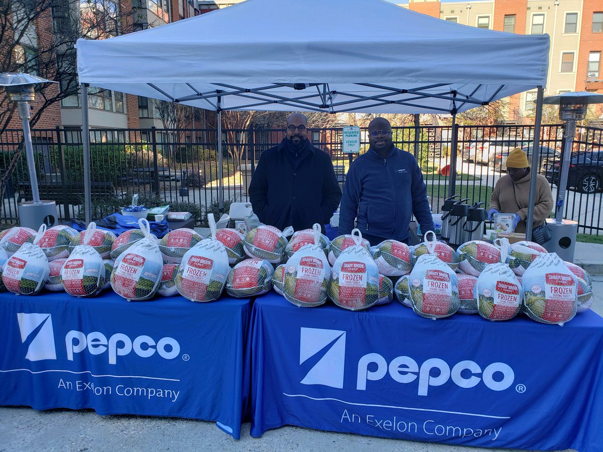 MissionFirstHG's tweet photo. Remembering the reason for the season!

A look at the recent turkey drive where, thanks to @pepco @TBAconnects as well as @DCPoliceDept, we gave out over 200 turkeys to residents of Golden Rule Plaza, The SeVerna, SeVerna on K, Golden Rule Apartments, Plaza West &amp; Fells Point. https://t.co/2gTR8UIAKO