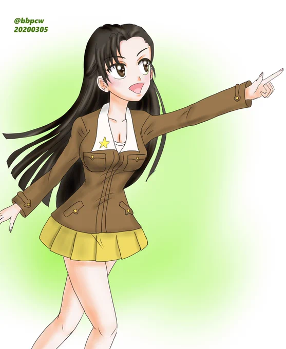 西さんおめでとうございます!(過去絵)#西絹代生誕祭2022#西絹代生誕祭 