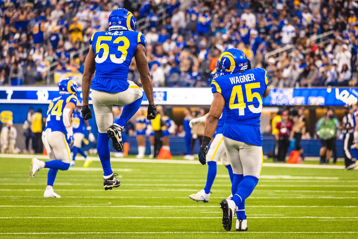 TheLARamsPR's tweet photo. #StatsToWatchFor
LB @Bwagz needs 5 tackles to move to 10th all-time in regular season tackles.
TE @Ty_Higs19 needs 69 receiving yards to reach 3,000 for his career.
LB @ernestjones53 needs 4 tackles to reach 150 for his career.
#LARvsLV https://t.co/E1N38Zmsw7