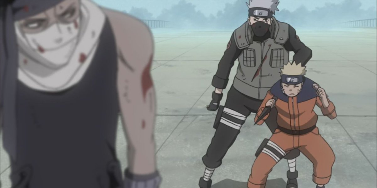 Medianimes's tweet photo. Haku et Zabuza sont vraiment d'excellents premiers antagonistes y'a rien à dire.

(Naruto niveau antagonistes c'est le très haut niveau.)
https://t.co/qSw7NzFHLZ