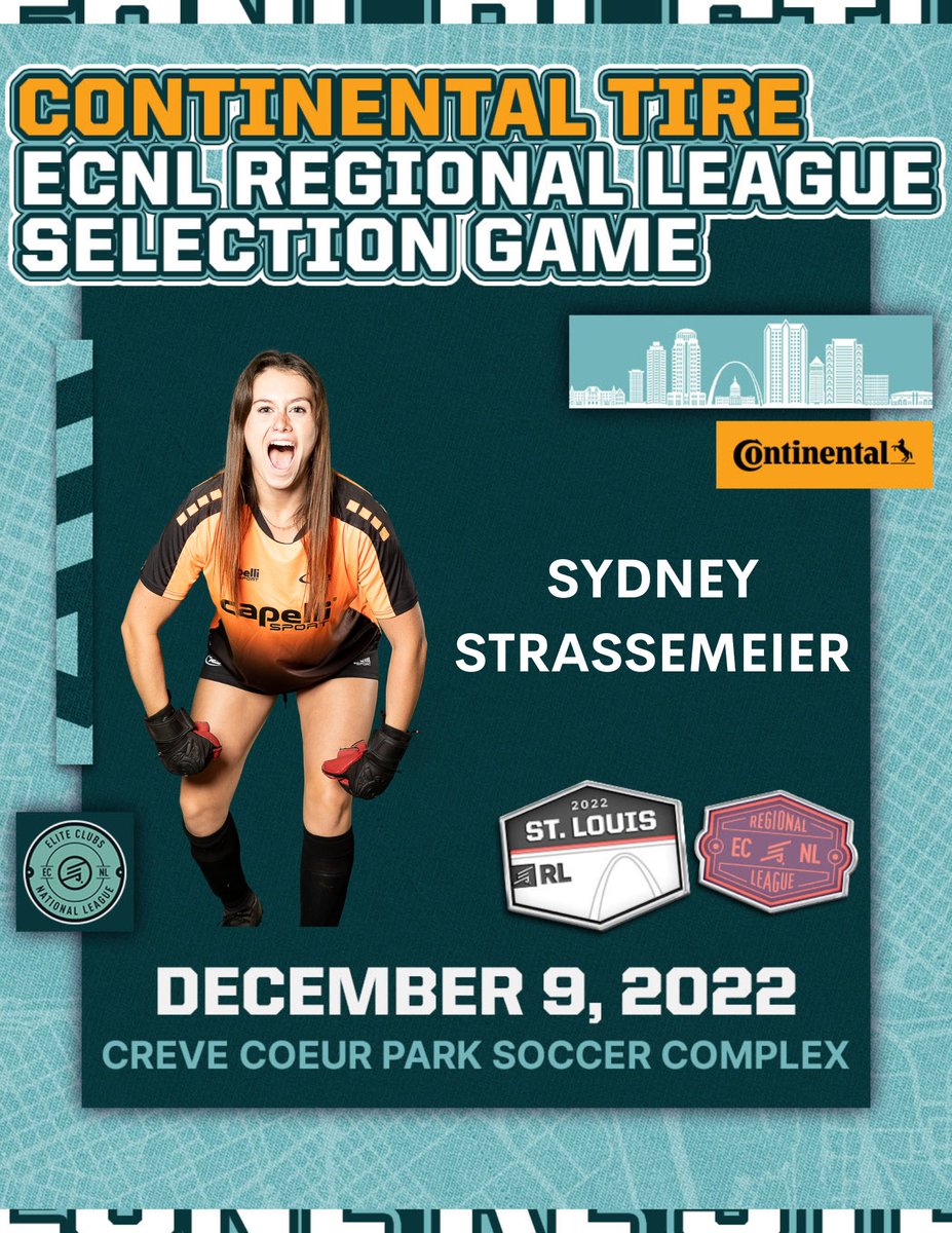 MoRushSoccer's tweet photo. Good luck to the 3 players that were selected to @ECNLgirls #STLSHOWCASE @continentaltire Regional League Selection Game!
The game is this Friday @CCParkSoccer #1 at 6:15PM https://t.co/jhewbN5EPX