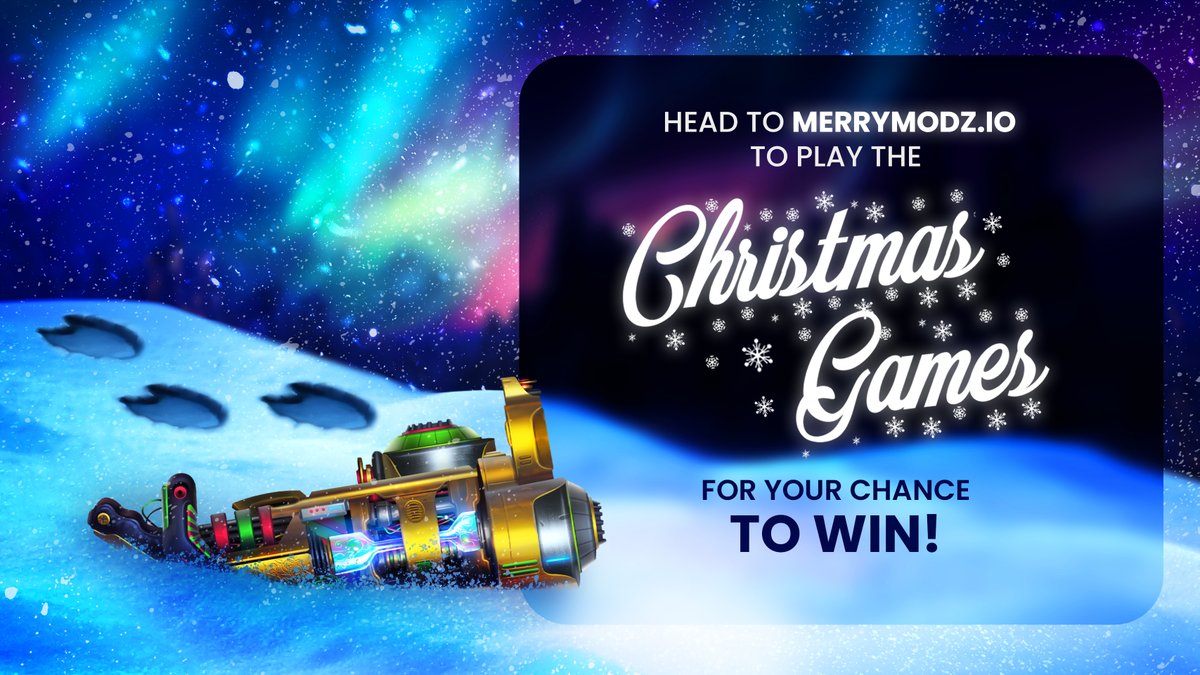 Krampus has kidnapped the big man! 

Connect to merrymodz.io &amp; help us code-crack the signal jammer which is blocking Santa's locating beacon! Use daily clues before 12/22 to save Santa &amp; enter the raffle.  

To win a Legendary ITFK  - Like &amp; RT this tweet. Details 👇