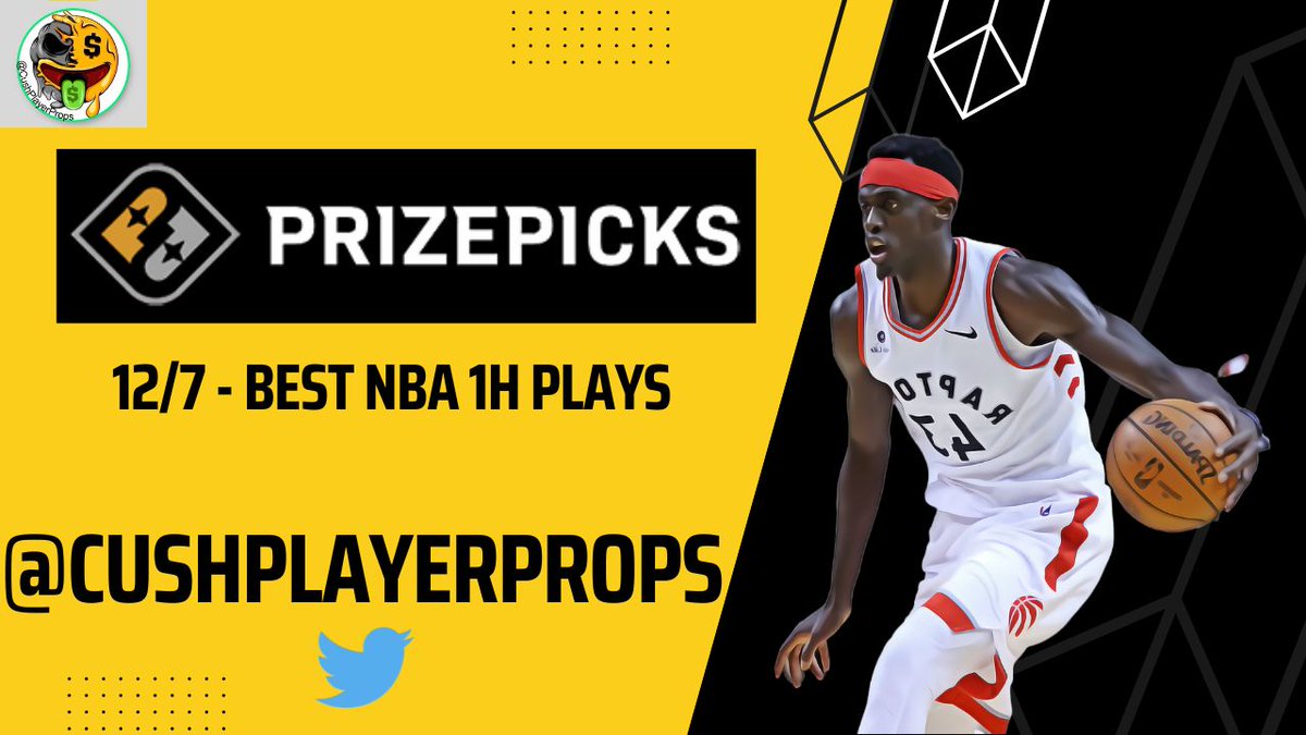 1H Cush on Twitter "Here's the best NBA 1st half Prize Picks Props for
