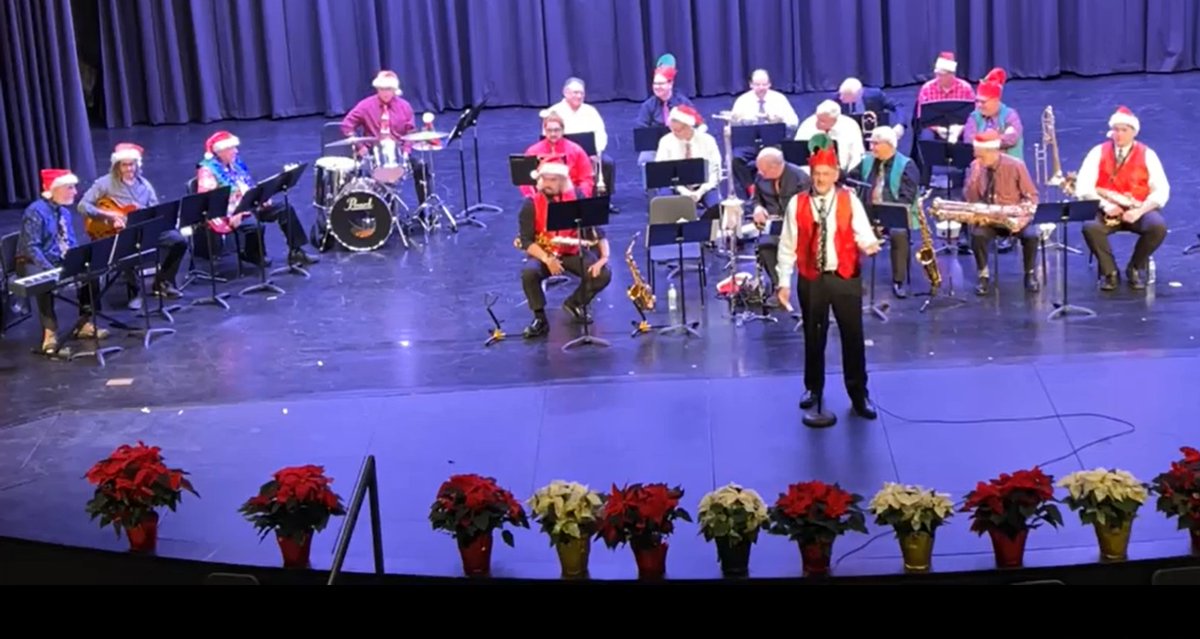 BandNpt's tweet photo. Northport Chorale, Northport Community Band, NCJO Big Band Holiday Spectacular Saturday December 10, 8 pm at Northport Middle School on Middleville Road. Tkts $15 at door; bring a can to the concert for #LICares! Livestream at https://t.co/EWIG31Teof https://t.co/EGxXBNEJHc