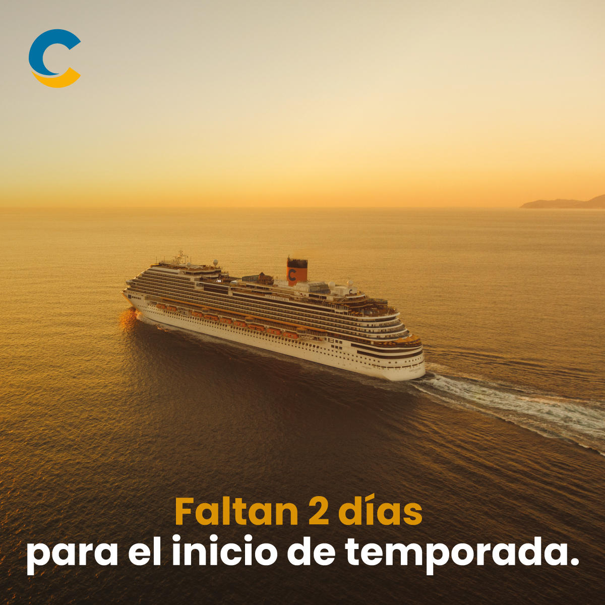 costacrucerosAR's tweet photo. 🛳️ Mientras descontamos los días para volver a vernos… contanos cómo vienen los preparativos y a bordo de cuál barco nos vamos a encontrar. ¿El #Fortuna o el #Favolosa?
¡Los leemos! https://t.co/cqbp2kaNbF
