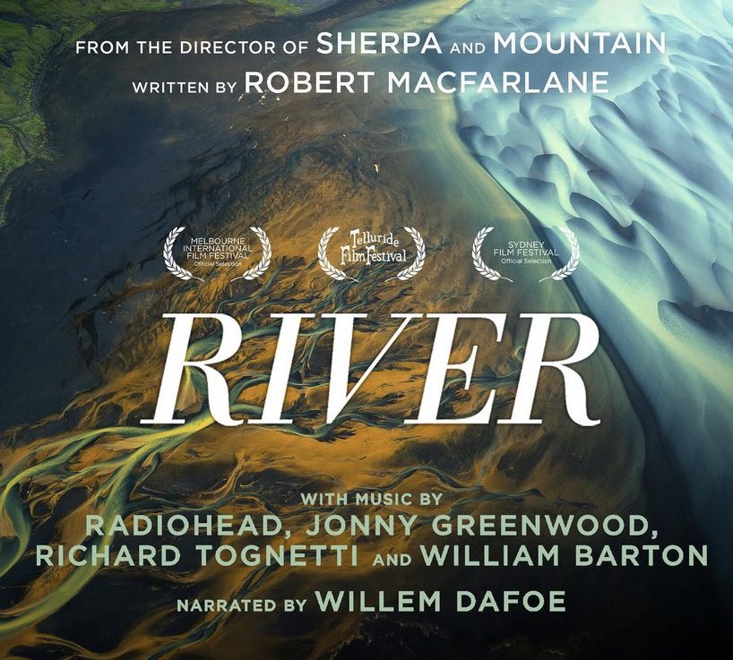 Happy that our film River won Best Documentary at the Australian Academy Awards yesterday. Such a joy to work on this with director Jen Peedom, Willem Dafoe, Jonny Greenwood, Joseph Nizeti & the astonishing @didgefusion. Rivers are beings—and our fate flows with theirs.