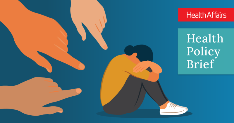 Health_Affairs's tweet photo. JUST IN: In a new Health Policy Brief published today, Sarah Hemeida + coauthors highlight stigma as an inherently structural phenomenon w/ significant health implications. They analyze how laws are powerful mediators for structural stigma &amp; critical levers for anti-stigma work.