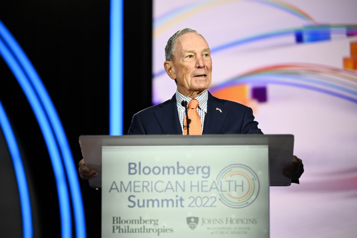 As we wrap up the Bloomberg @AmericanHealth Summit, I'm inspired by our new ideas and stronger vision for the future of public health. The needs of our country are urgent, but I believe deeply in our ability to unleash the #PowerofPublicHealth in communities across our nation.