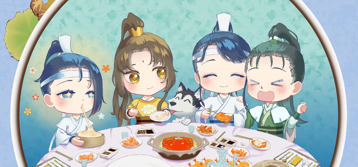 🦀🦀🦀🦀🦀🦀🦀🦀
🥣🥢🫖
#MDZS #魔道祖師 #金凌 #蓝景仪