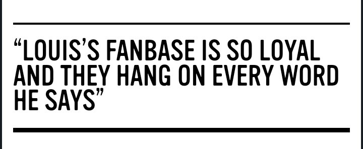 Things that live in my brain rn: (1) Louis' agent statement in the Nov 23 IQ interview, 12 days after FITF release and L's arm accident; +