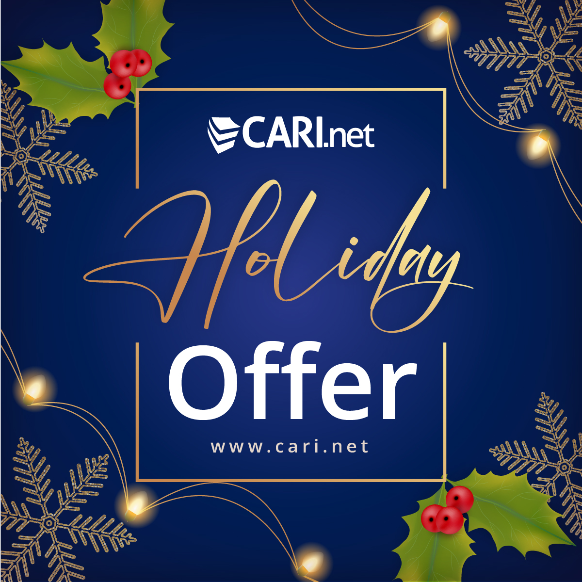 End the year with the best deals at CARI.net, get a Cloud or Dedicated Server this week, and get a 20% discount on your first month of usage.

#carinet #holidayoffers