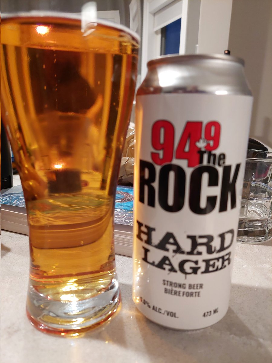 BradFurminger's tweet photo. On the seventh day of December my true love gave to me a 94.9 the Rock Hard Lager from @BrockStBrewing #AdventCalendar #ThatsAMouthful #RadioGlugGlug https://t.co/3acLiyjWlz