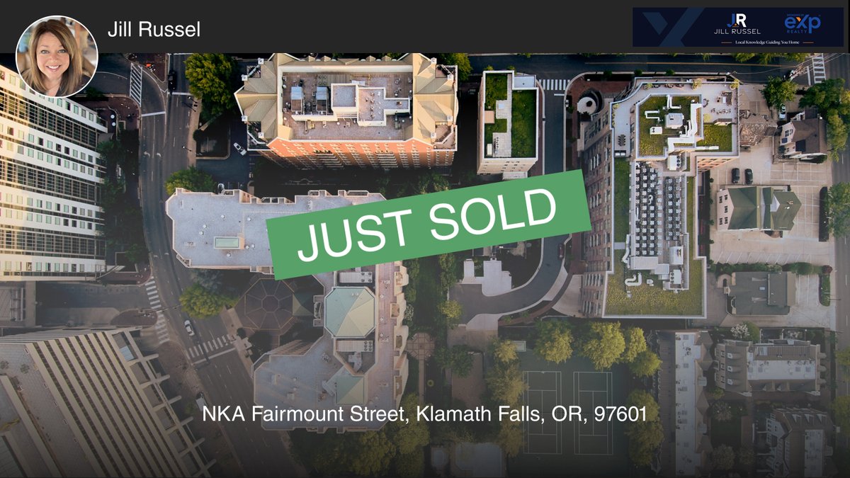 jillrussel's tweet photo. 📍 NKA Fairmount Street, Klamath Falls, OR, 97601

My latest sale on RateMyAgent.
OR 201003004
https://t.co/ef9RRnfwdN

...
#ratemyagent #realestate https://t.co/o9DwZkR88s