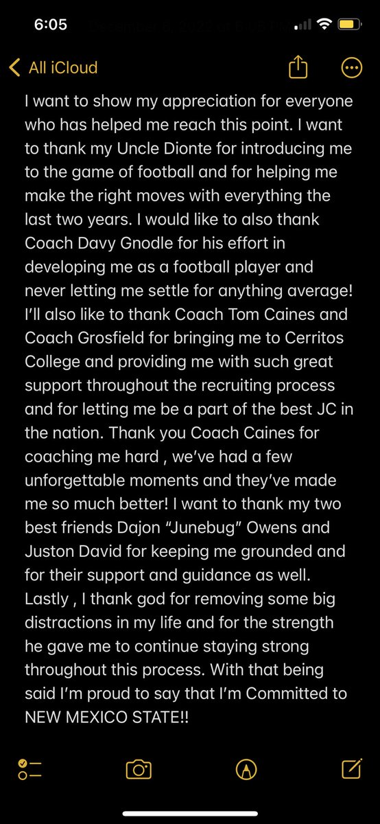 New Mexico I’m on the way!! <a href="/CoachNDreiling/">Nate Dreiling</a> <a href="/NMStateFootball/">New Mexico State Football</a> <a href="/CerritosFB/">Cerritos College Football</a> <a href="/coachtomcaines/">Tom Caines</a> <a href="/DavyGnodle/">Coach Davy Gnodle</a>