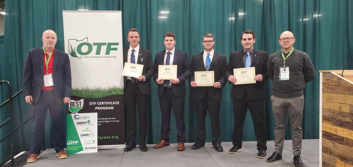 OSU_ATI_Turf's tweet photo. Great to see the support for our students from @OhioTurfgrass - thank you for the support!! https://t.co/kJ2W9dMT1t