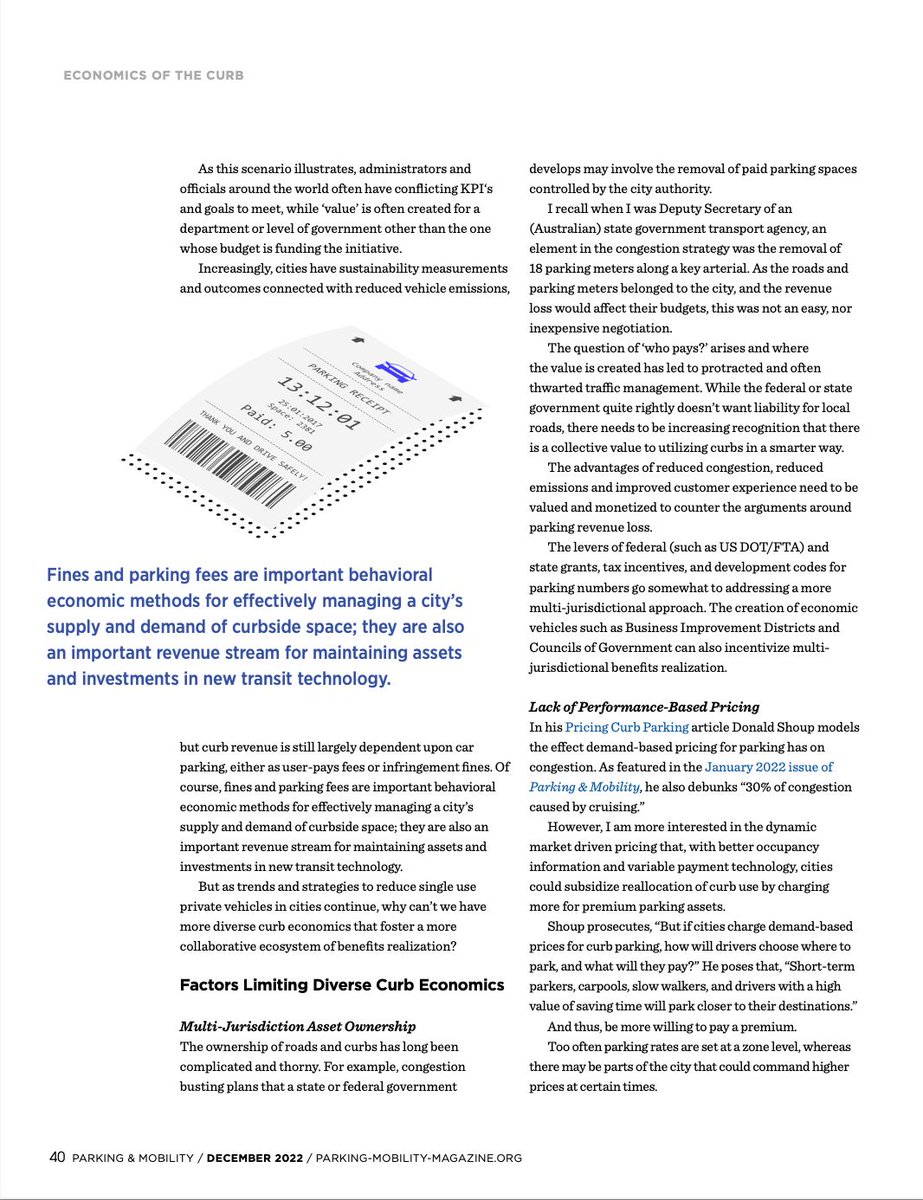 Spot_Parking's tweet photo. CEO and founder, Elizabeth Zealand is featured in the December 2022 @IPMInow Magazine.

Elizabeth asks the question we're all thinking, "Why can’t we have more diverse curb economics that foster a more collaborative ecosystem of benefits realization?"

https://t.co/bGGNF7ygn5 https://t.co/ZW1MsbqKf1