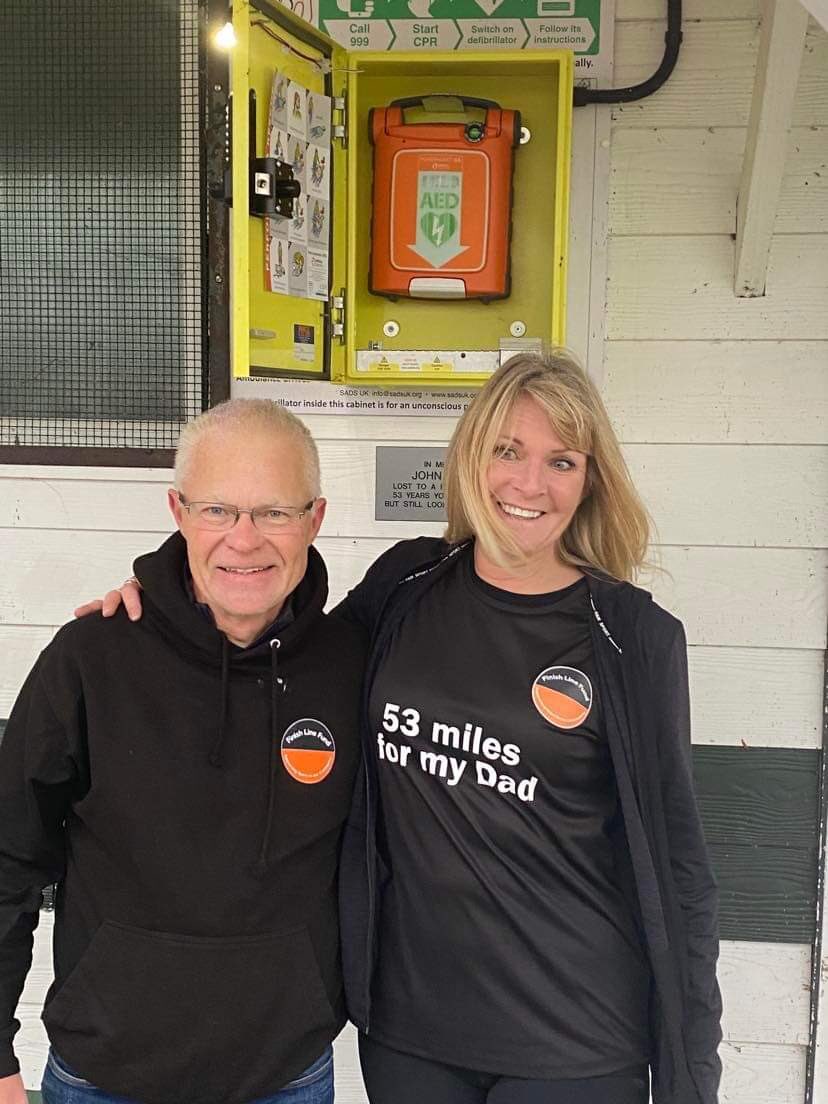 finishlinefund's tweet photo. The defib in Southchurch Park, Southend is now open in the memory of the late John Wilding, father of our supporter Julia Wilding. Many thanks to Julia’s for her fundraising and to @sosemtcc @SADSUK @JamesDuddridge @SouthendCouncil for their help in the project https://t.co/YQ5m4vVESw