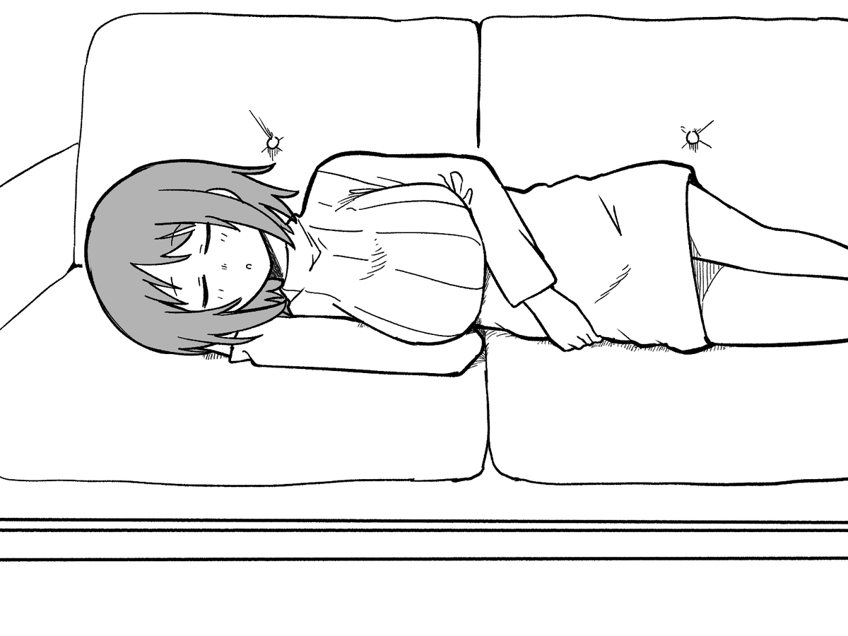 お昼寝かな子