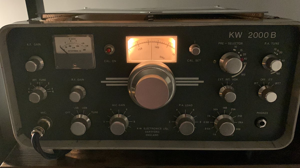 These old radios are so addictive especially when you’ve fixed it yourself.